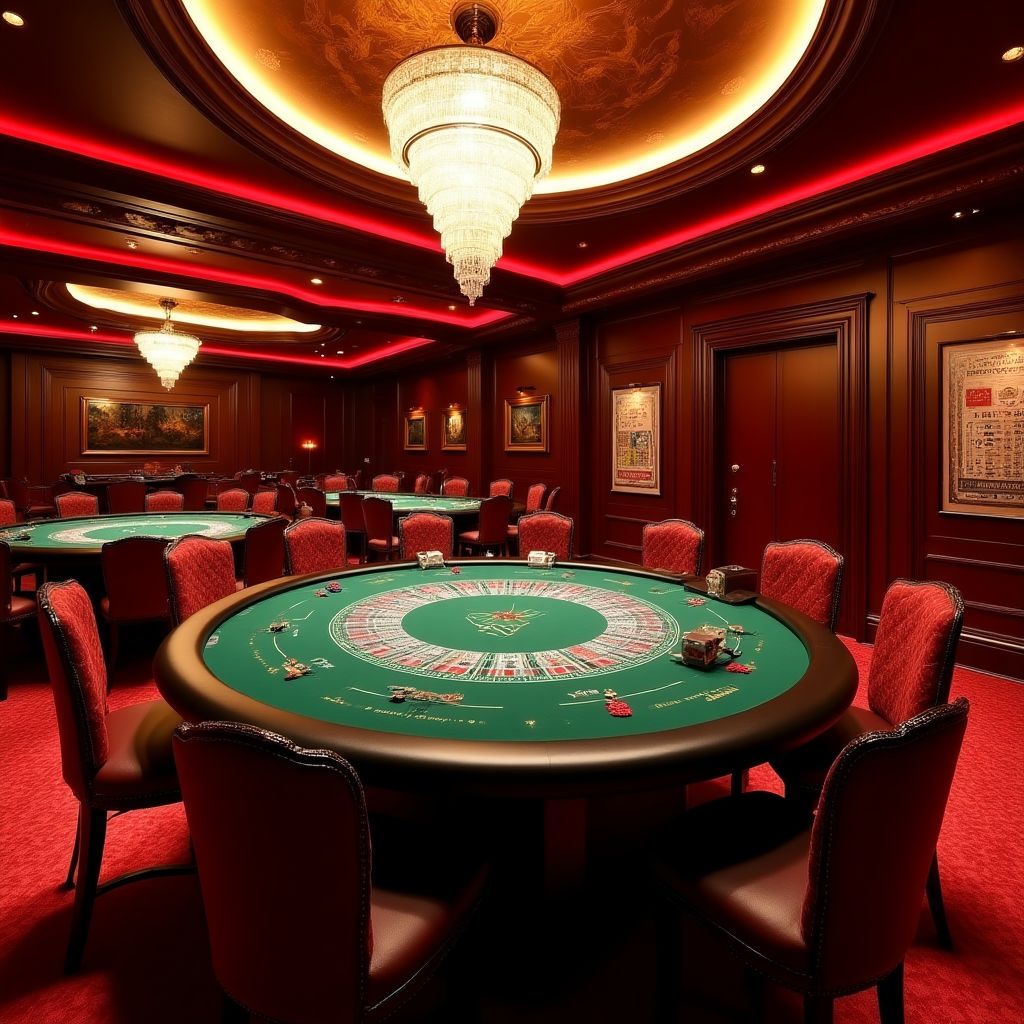 Zona VIP a cazinoului pentru high-rollers