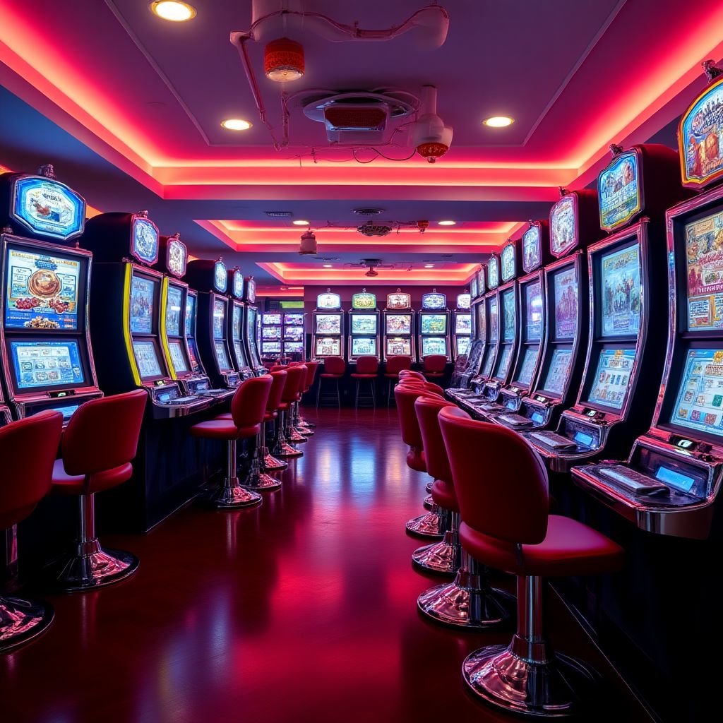 Interiorul cazinoului Hotel Casino Royal