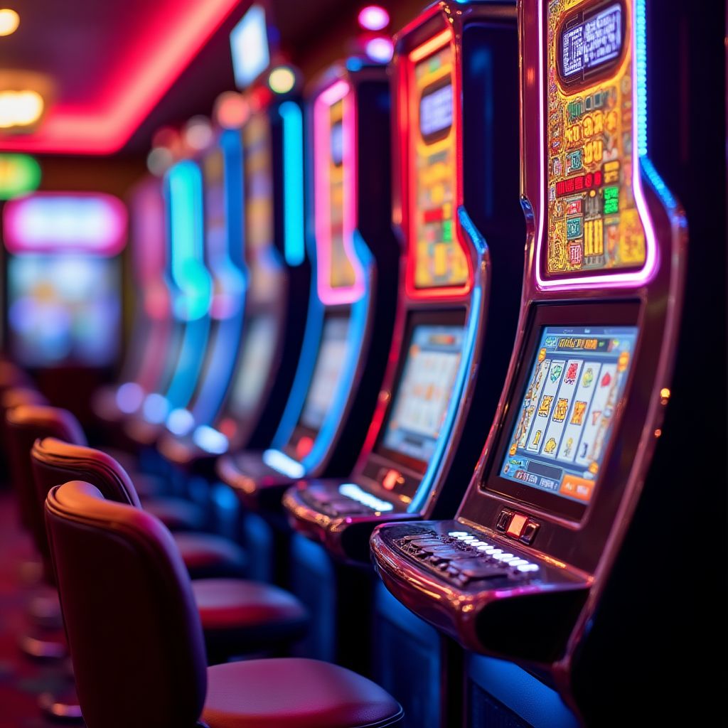 Aparat de joc modern în Casino Royal